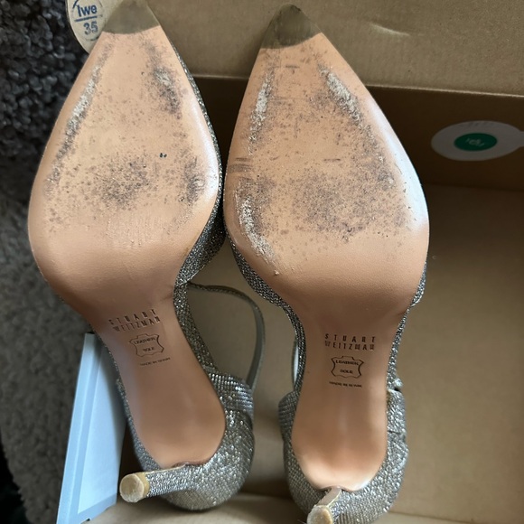 Stuart Weitzman pointed rhinestone heel - Picture 4 of 8